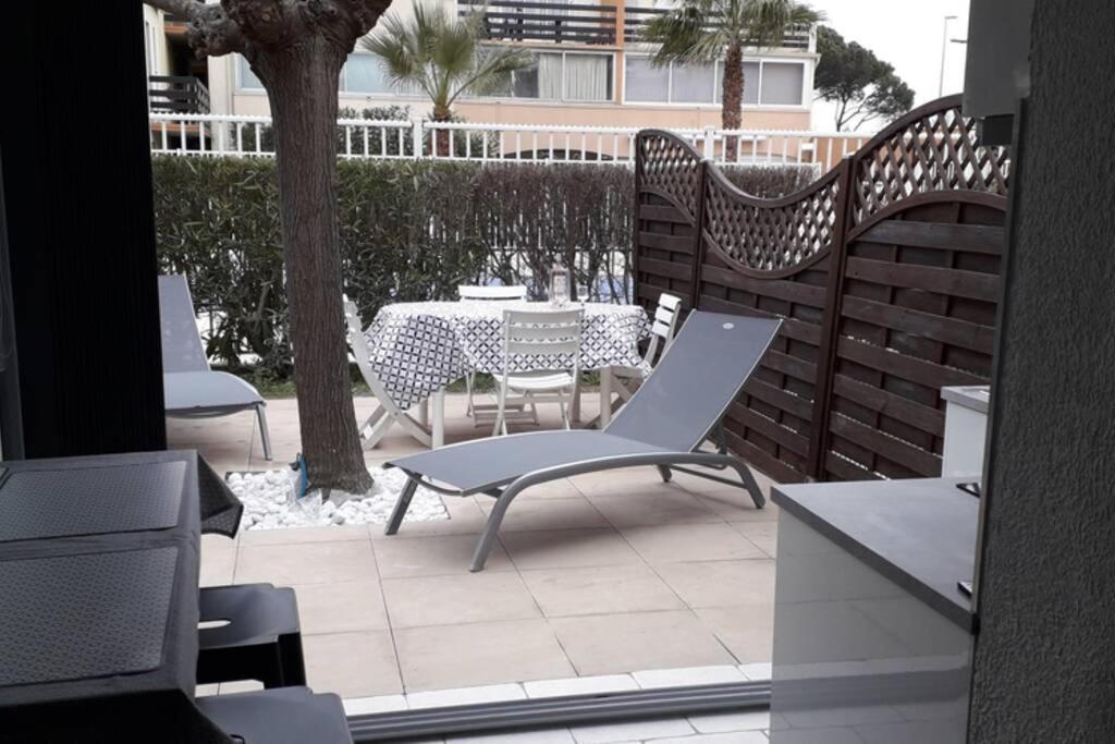 Cap D'Agde - Residence Estivales - Proche Naturiste - Terrasse - Wifi - Parking - Piscine - Clim 外观 照片